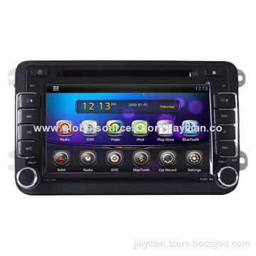 7-inch In-dash Android Car Multimedia Players for VW Golf 6, Support 3G/WIFI/DVR/OBD2